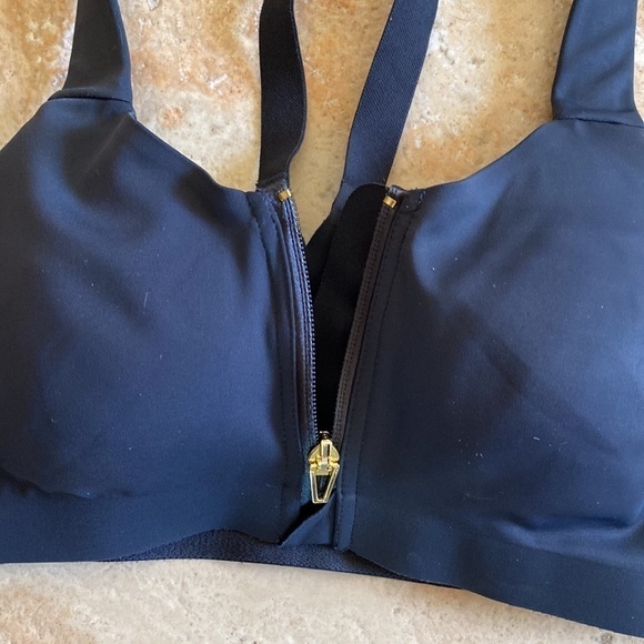Victoria Secret on Point Bra , zip front gold detail.supportive. Size 34B - Picture 2 of 7